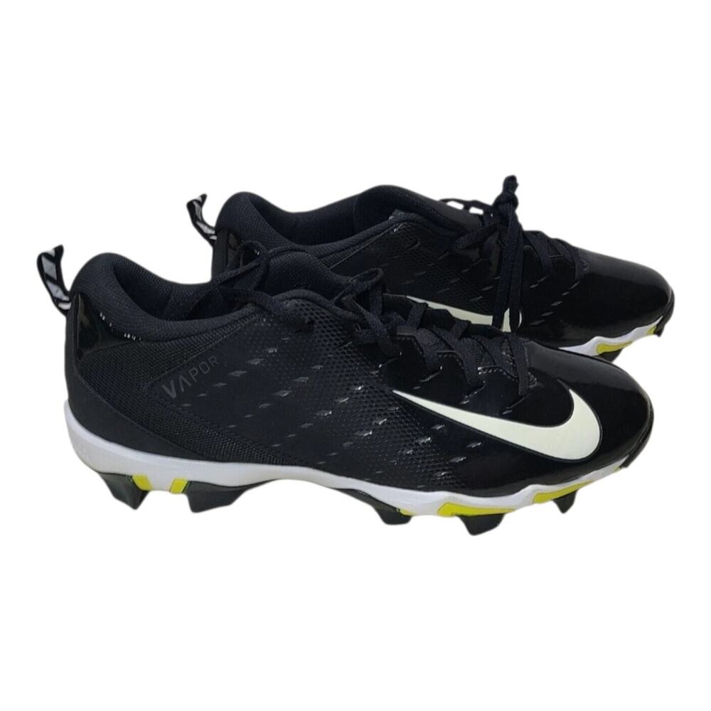 Nike Vapor Men’s Football Cleats Black White 917168-010 Size 11 New